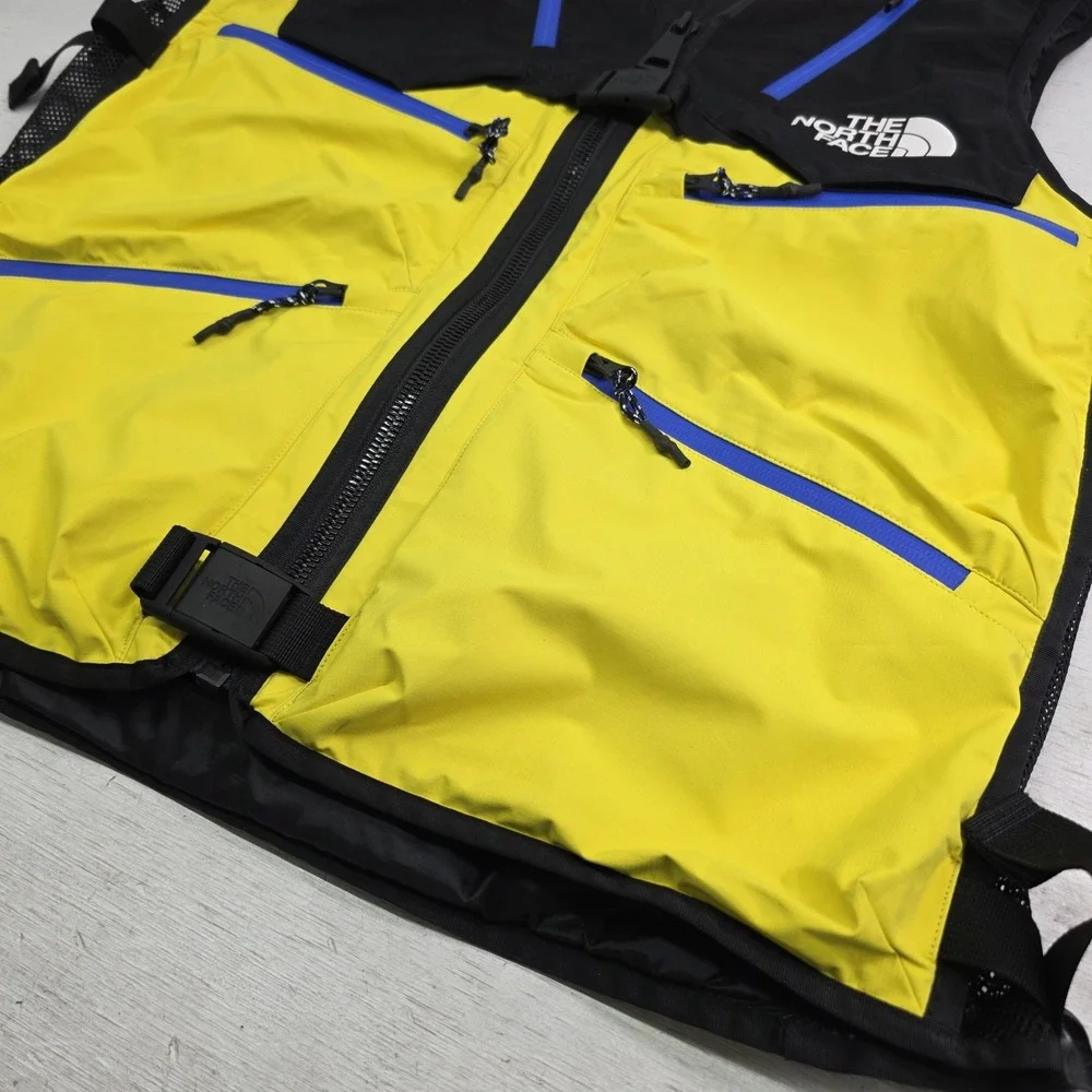 The North Face‎ BLS 3L Vest Lemon Black Unisex Women's L Men's M Layering Rare!